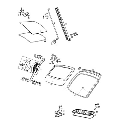 View all Bootlid, Hatch & Fixings
