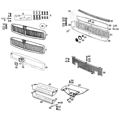 View all Front Grilles & Fixings