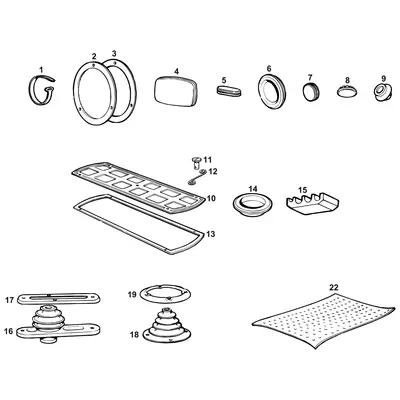 View all Grommets & Soundproofing