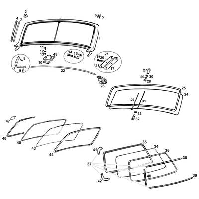 View all Windscreen & Fixings