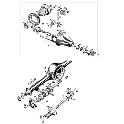 View all Rear Axle - Banjo