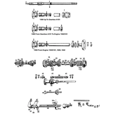 View all Gearbox - Internal Components