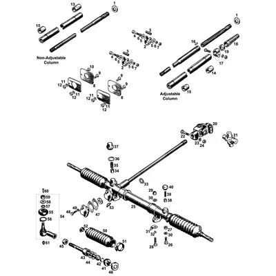 View all Steering Column & Rack