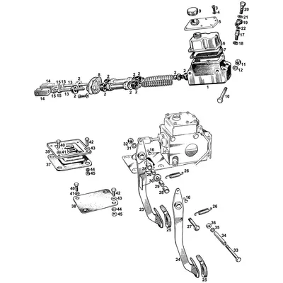 View all Master Cylinder & Pedal Box