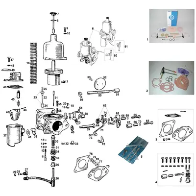View all Carburettor, Linkages & Cables