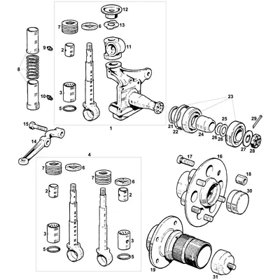 View all Stub Axles & Hubs