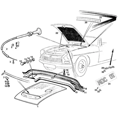 View all Bonnet, Fixings & Cables