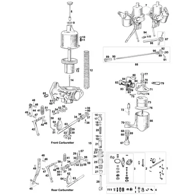 View all Carburettors, Components & Linkages