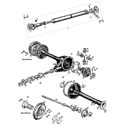 View all Rear Axle & Propshaft