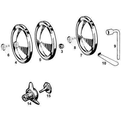 View all Wheel Nuts, Caps, Spinners & Tools
