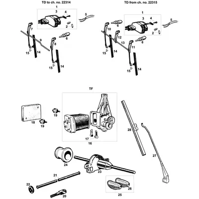 View all Wiper Motors, Arms & Blades