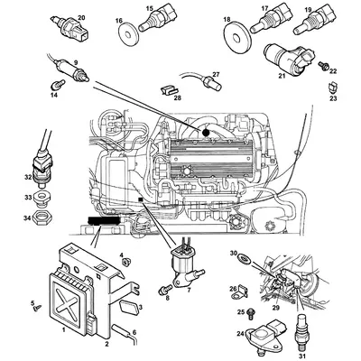 View all Engine Sensors, Senders and ECU - VVC