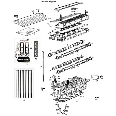 View all Cylinder Head - Non VVC