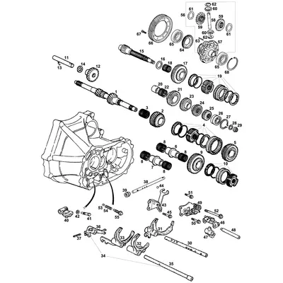 View all Internal - Manual Gearbox