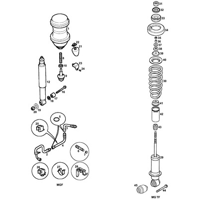View all Front Springs & Shock Absorbers