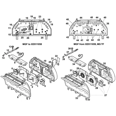 View all Speedometer & Tachometer