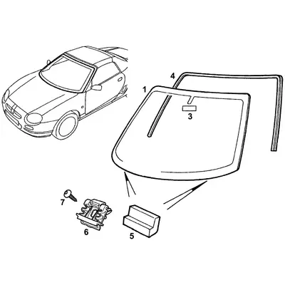 View all Windscreen & Fixings 