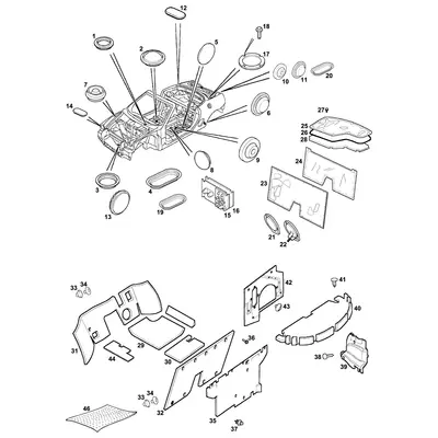 View all Grommets, Body Sealing & Sound Deadening