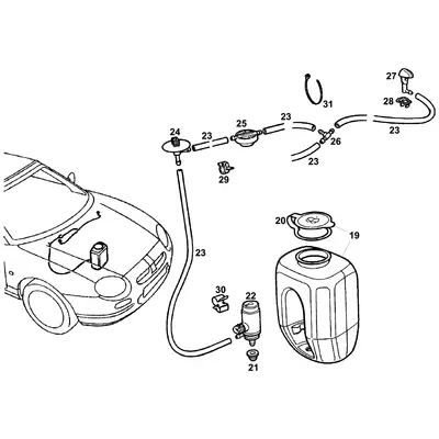 View all Washer Pump, Jets & Reservoir