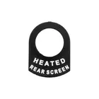part heated rear screen swtich tag a917