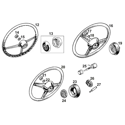 View all OE Steering Wheels