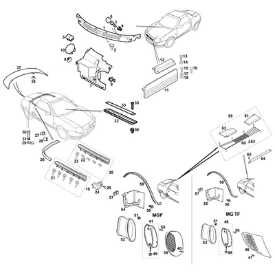 View all Body Finishers & Mouldings