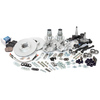 mga aluminium 4 port vented brake caliper kit upgrade wire wheel part h531