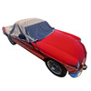 T605 tonneau half cover ultimate grey mgb midget mg part