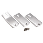 HZA489SS stainless steel bracket set mgb grille part