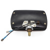 m108 black back fog lamp rubber bumper part yellow lens