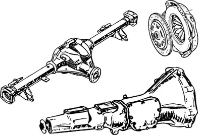 Clutch, Gearbox & Axle