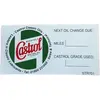 Str701 Castrol Classic Service Sticker Part