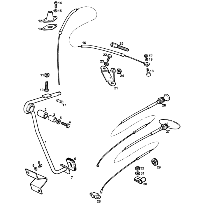 MGB GT V8 Engine Parts MGOC