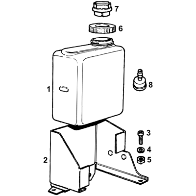 Wiper Bottles, Brackets & Jets