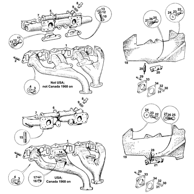 Inlet Manifold & Heatshield