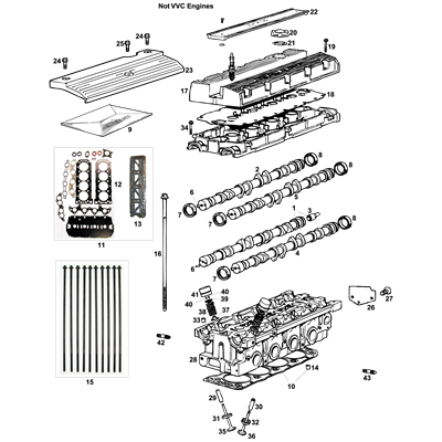 Cylinder Head - Non VVC