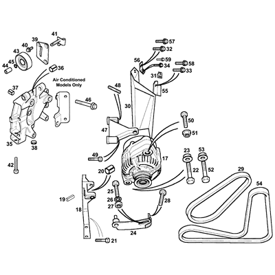 Alternator & Fixings