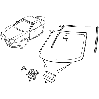 Windscreen & Fixings 
