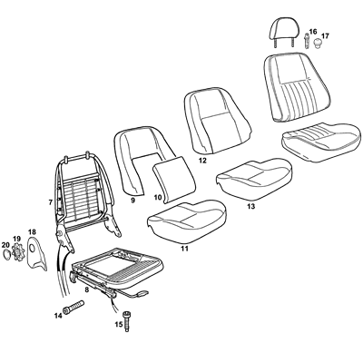 Seats & Fixings