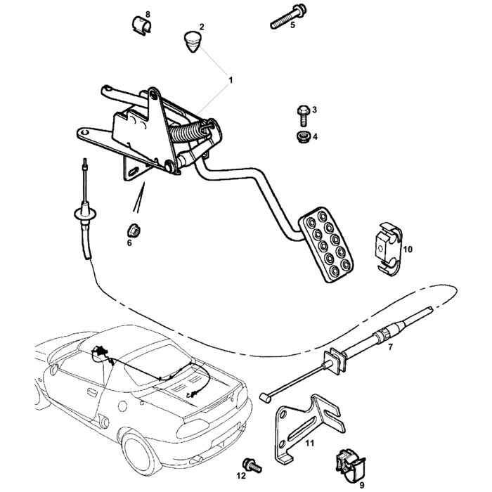 MGF & TF Engine Parts MGOC