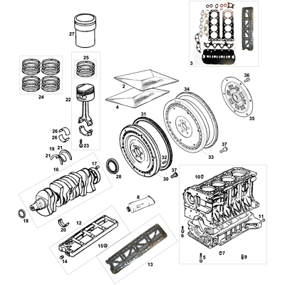 Lower Engine Components