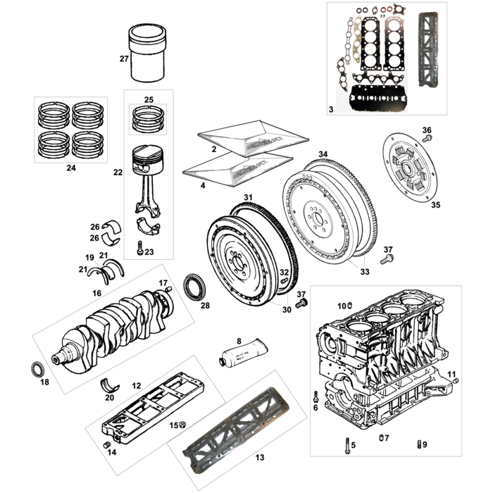MGF & TF Engine Parts MGOC