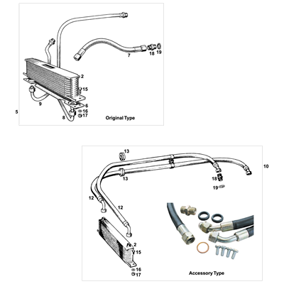 Oil Cooler & Hoses 