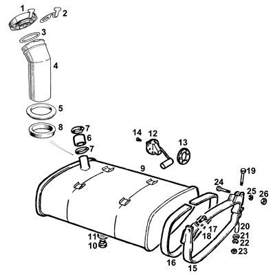 Fuel Tanks, Fillers & Sender Units