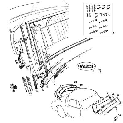 Windscreen & Fixings