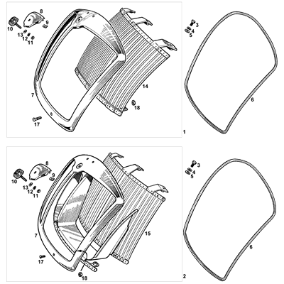 Front Grilles & Fixings