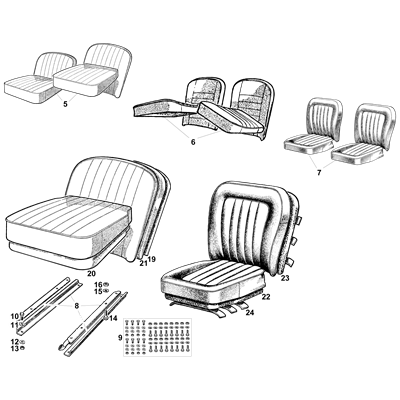Seats & Fixings