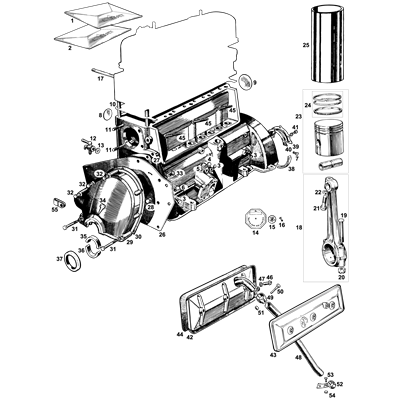 Engine Block & Components