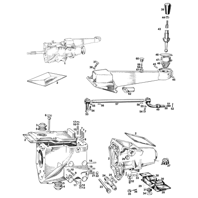 External Gearbox & Mountings