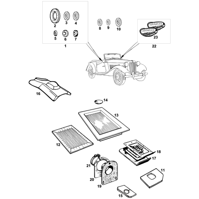 Grommets, Soundproofing & Body Sealing